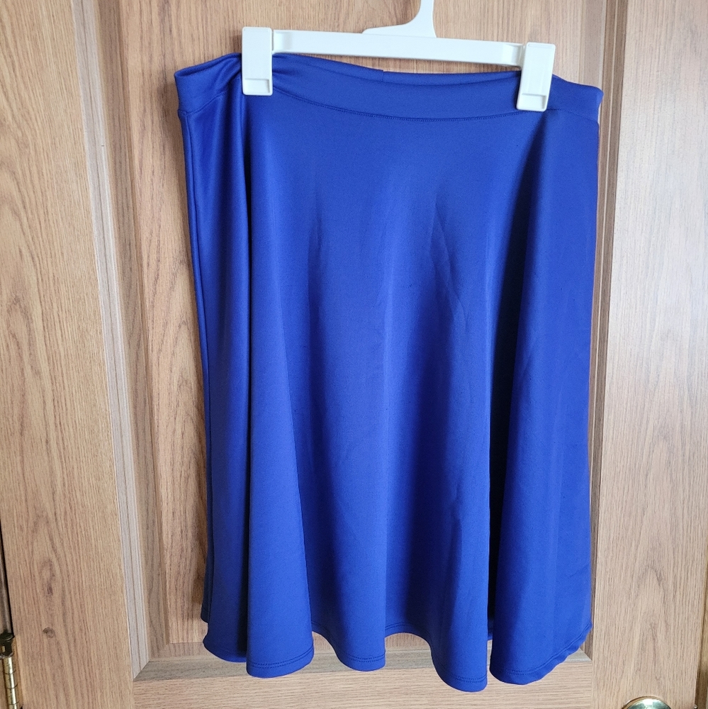 Simlu Blue Skater skirt in 3XL